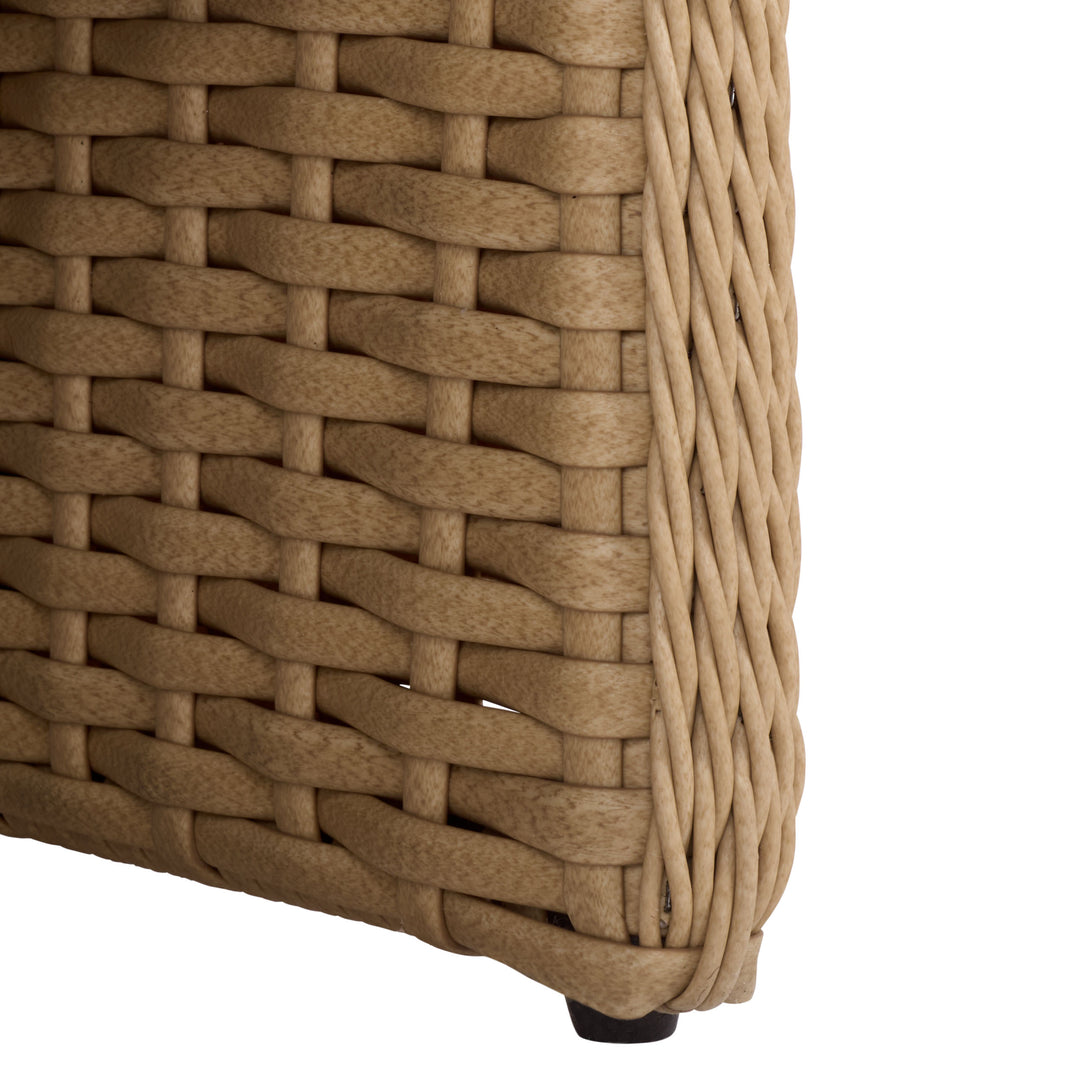 American Home Furniture Safavieh Couture Giuseppe Rattan Weaving Outdoor Chair