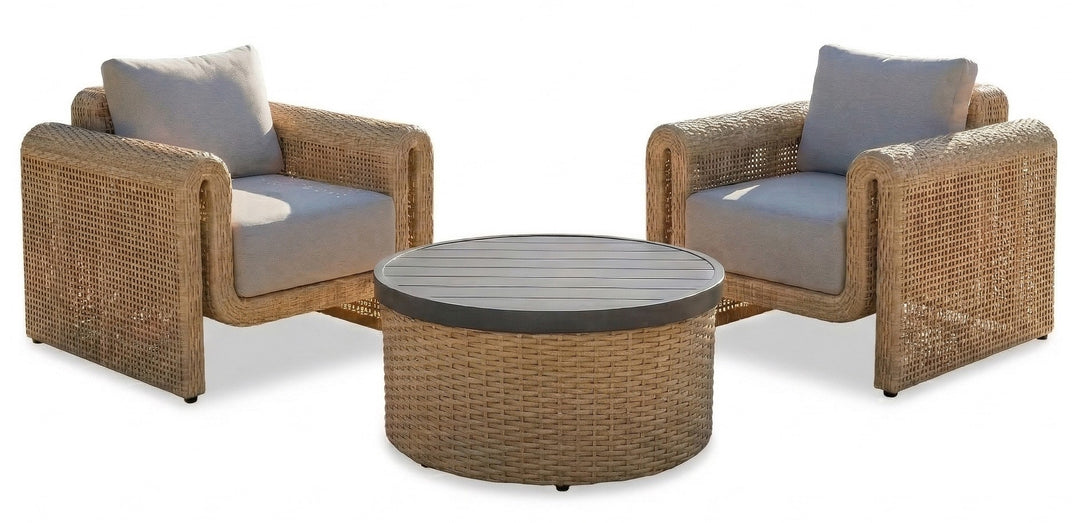 Safavieh Couture Cleandra Wicker Patio Chair