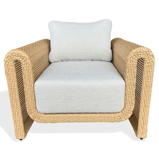 Safavieh Couture Cleandra Wicker Patio Chair