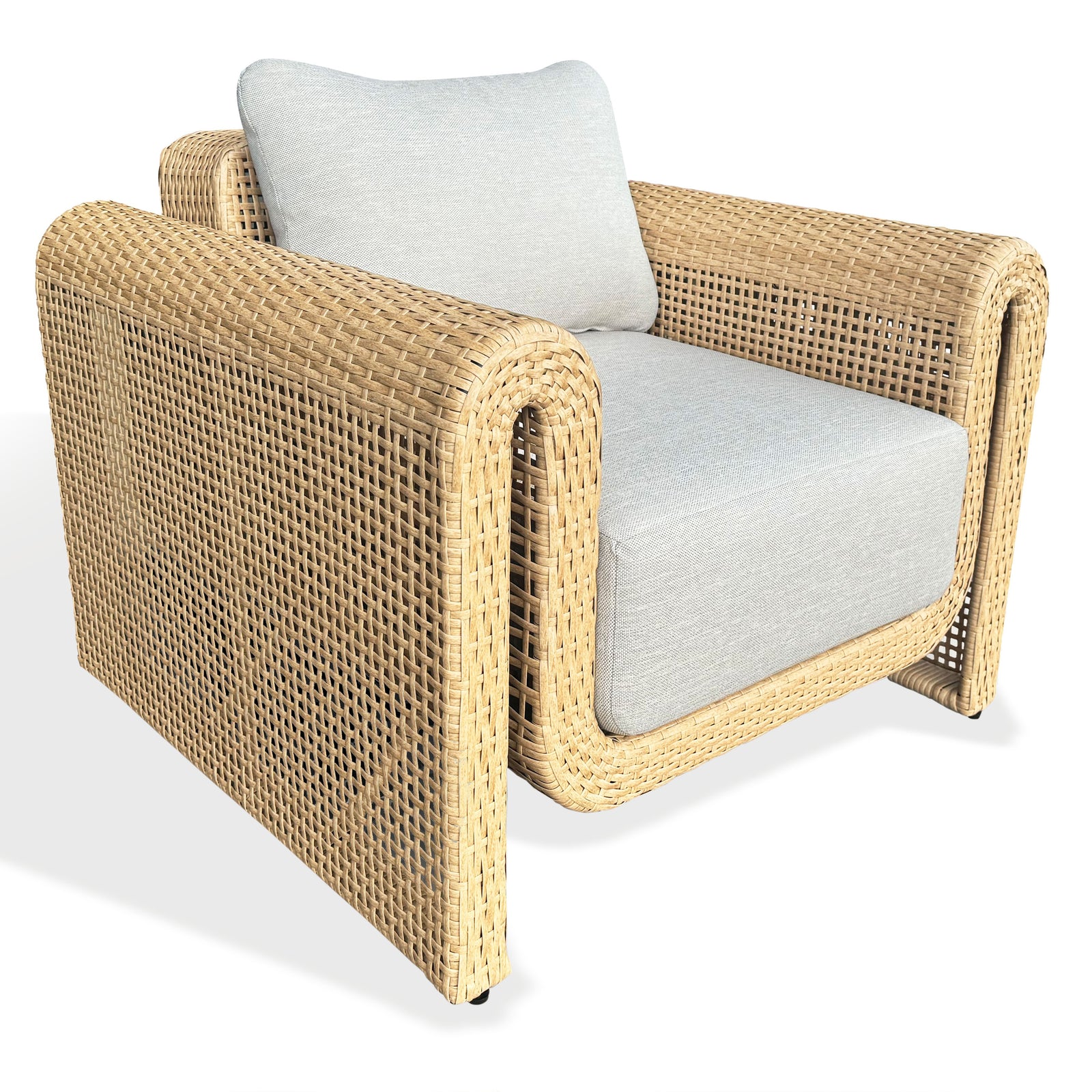 Safavieh Couture Cleandra Wicker Patio Chair