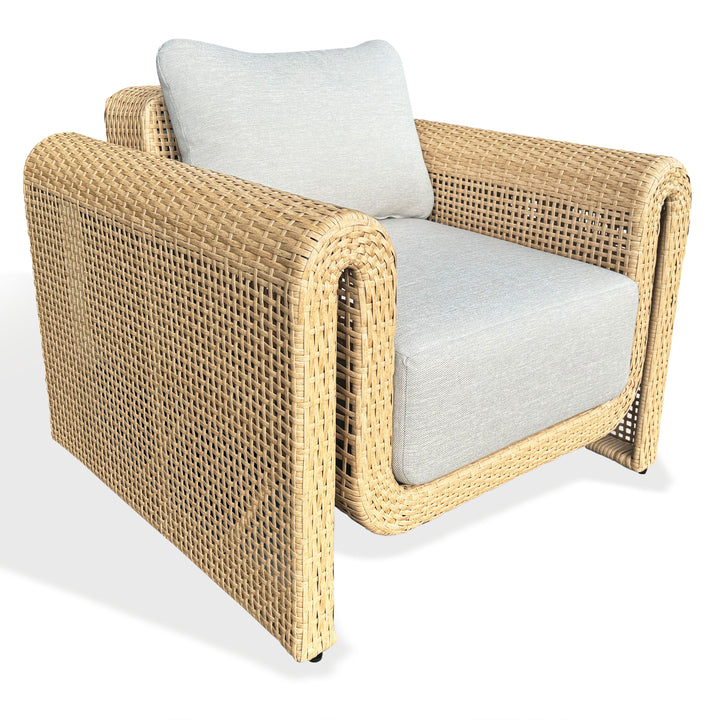 Safavieh Couture Cleandra Wicker Patio Chair