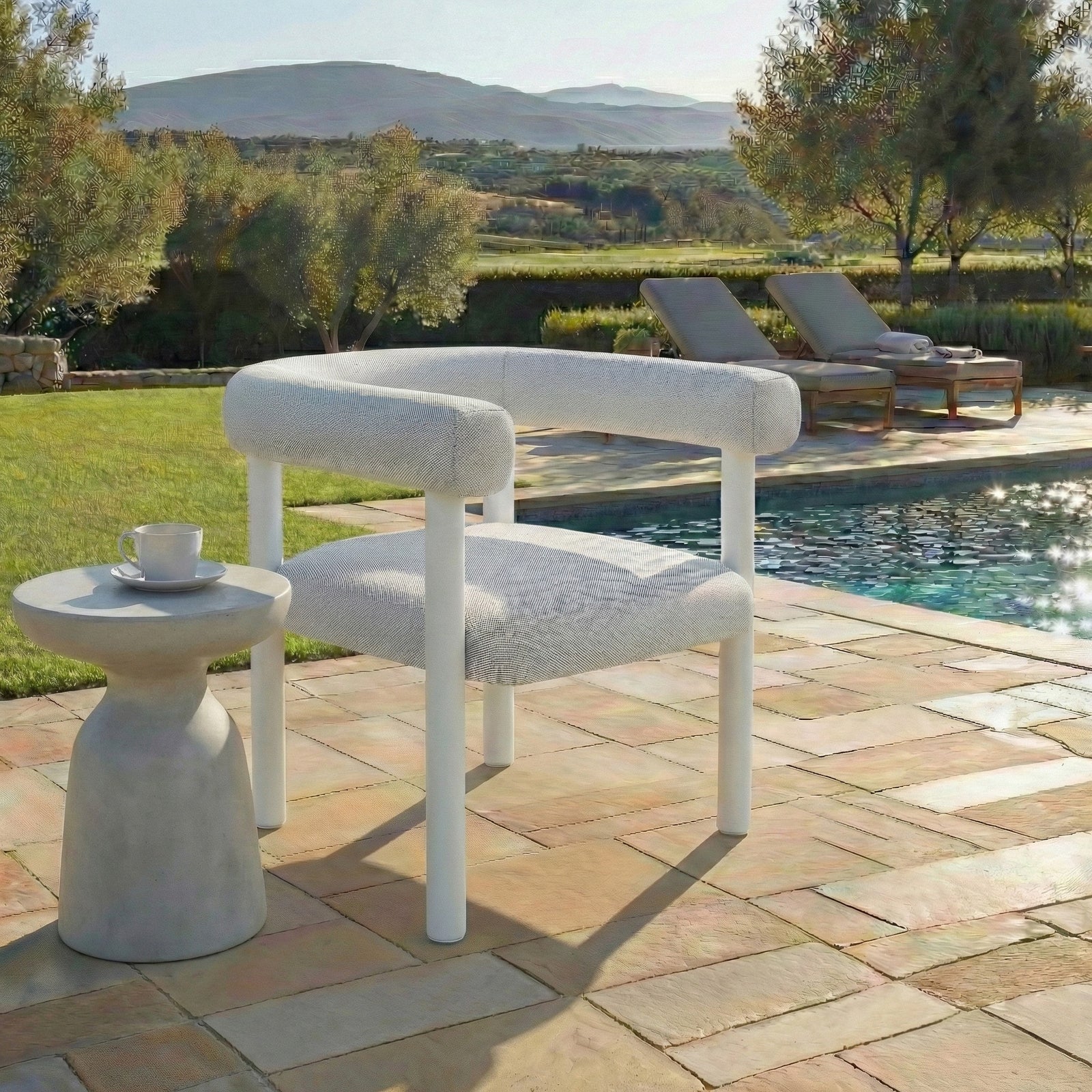 Safavieh Couture Larissa Patio Dining Chair