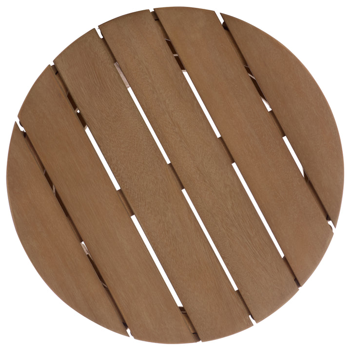 American Home Furniture Safavieh Couture Arielle Eucalyptus Wood Accent Table