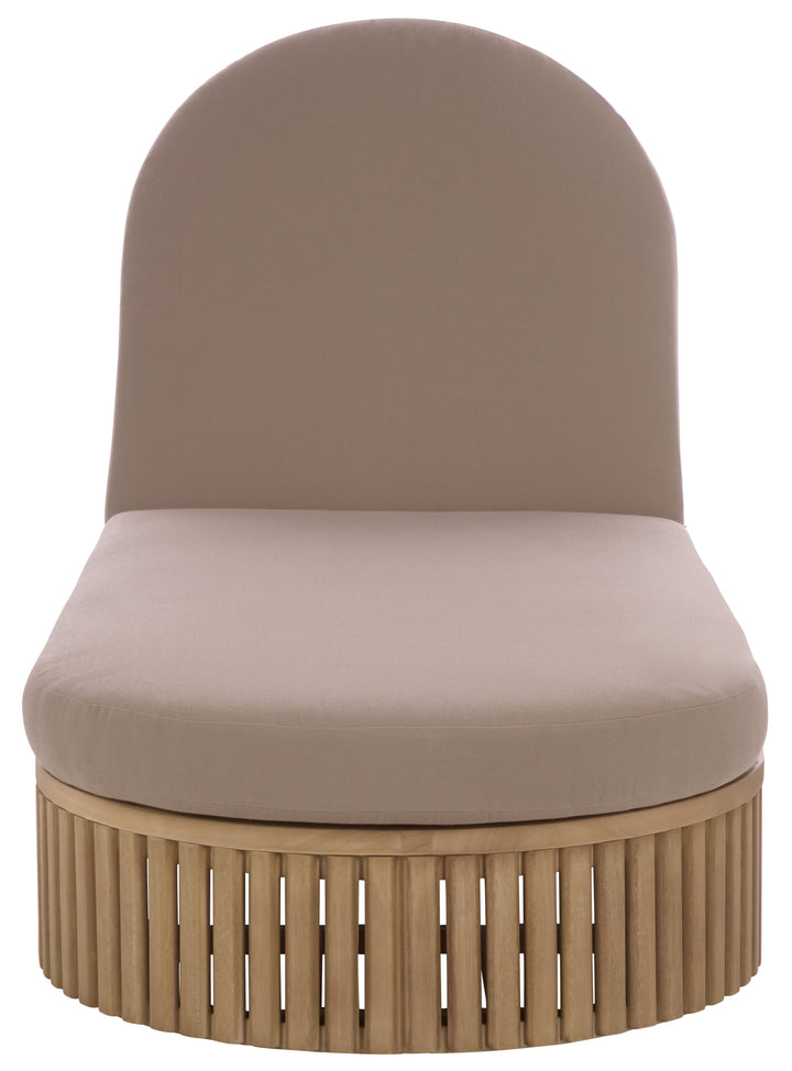 American Home Furniture Safavieh Couture Arielle Eucalyptus Wood Sun Lounger