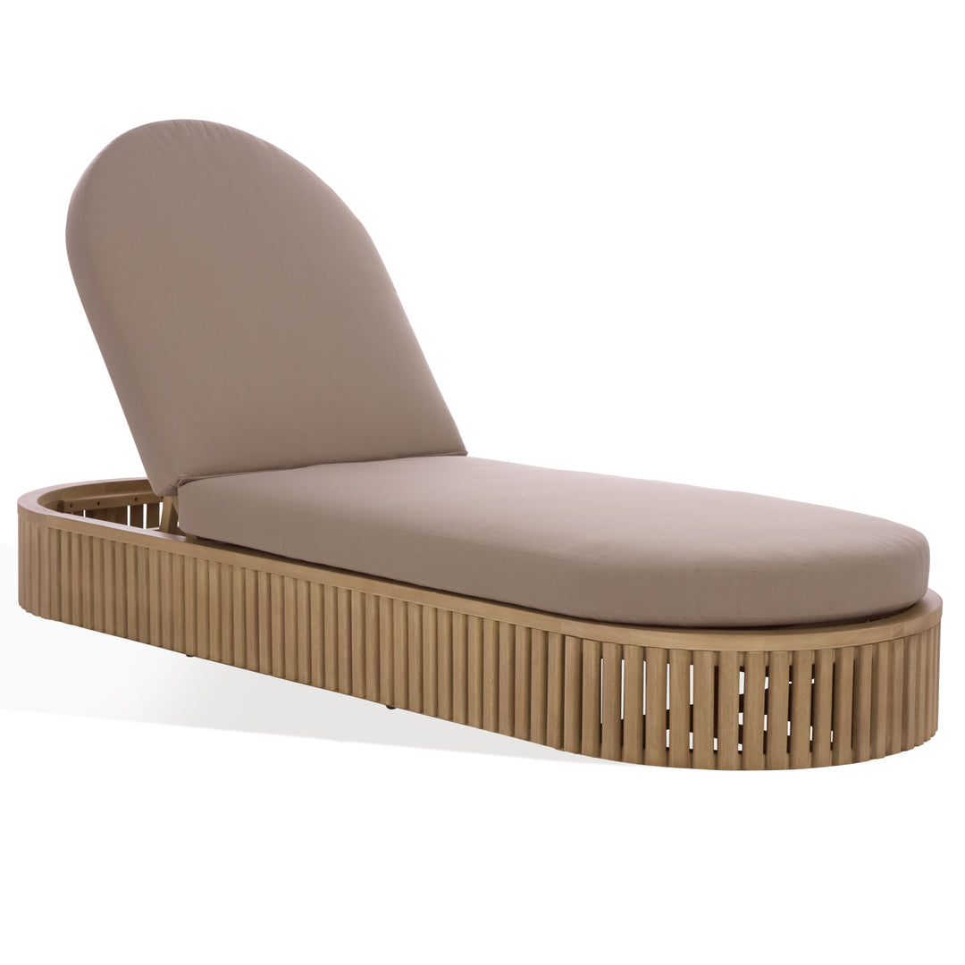 American Home Furniture Safavieh Couture Arielle Eucalyptus Wood Sun Lounger
