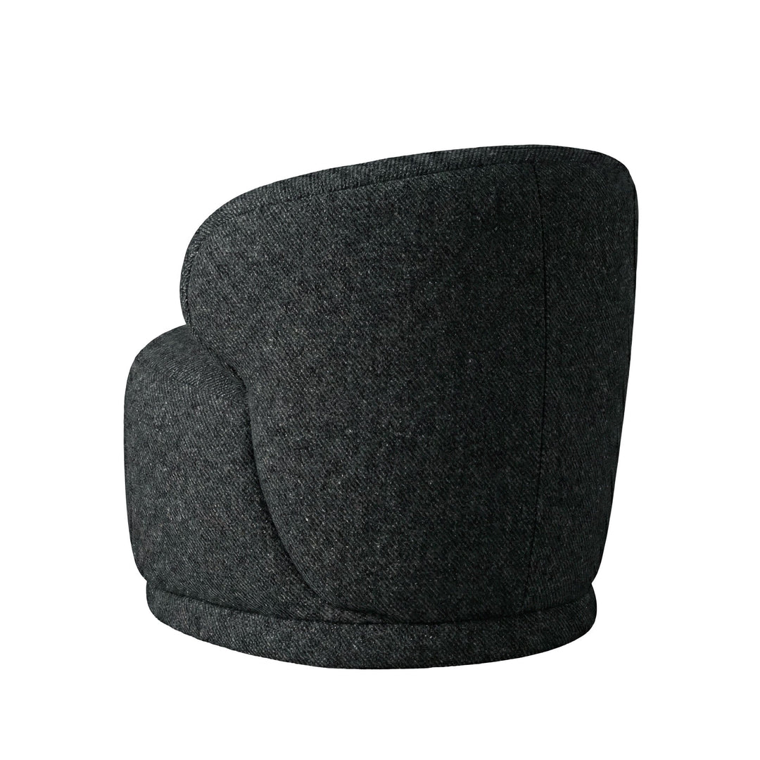 Rollo Club Chair - Twill Charcoal
