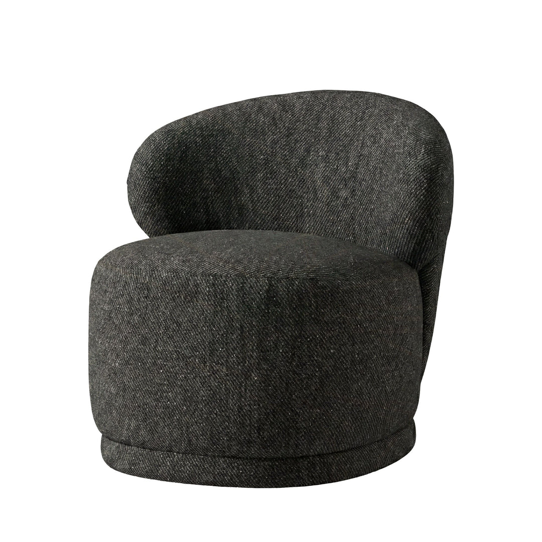 Rollo Club Chair - Twill Charcoal