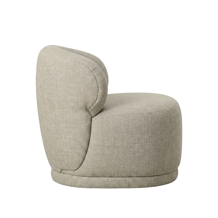Rollo Club Chair - Twill Ivory