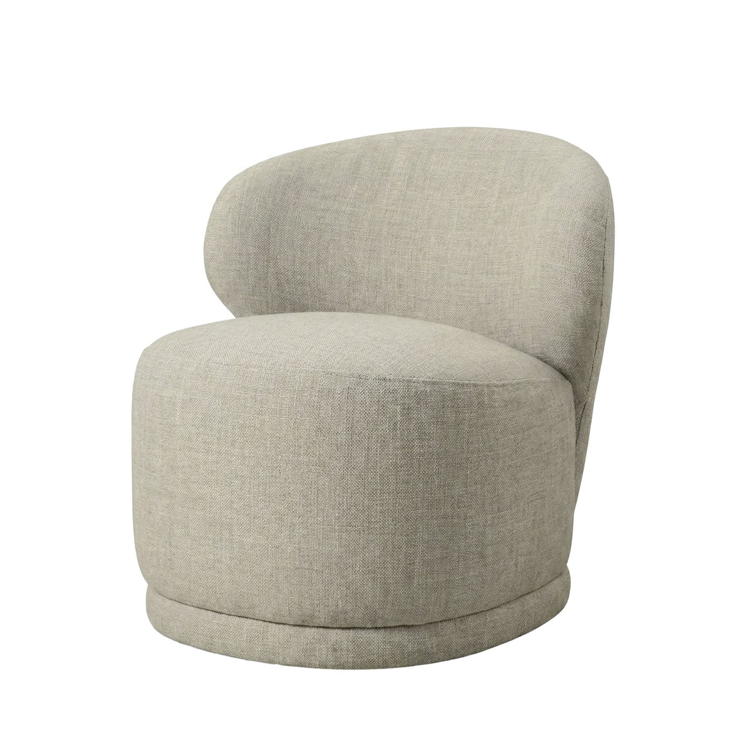 Rollo Club Chair - Twill Ivory
