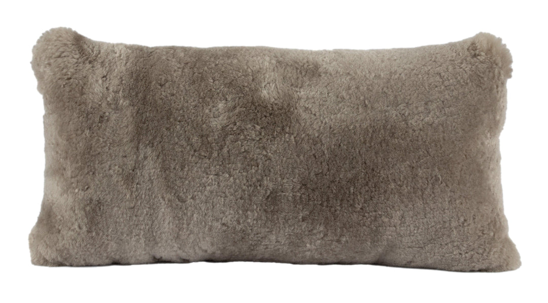 Shortwool Sheepskin Lumbar Cushion - AmericanHomeFurniture