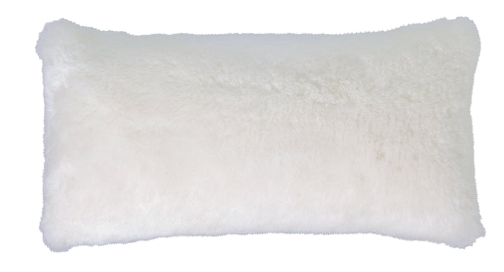 Shortwool Sheepskin Lumbar Cushion - AmericanHomeFurniture