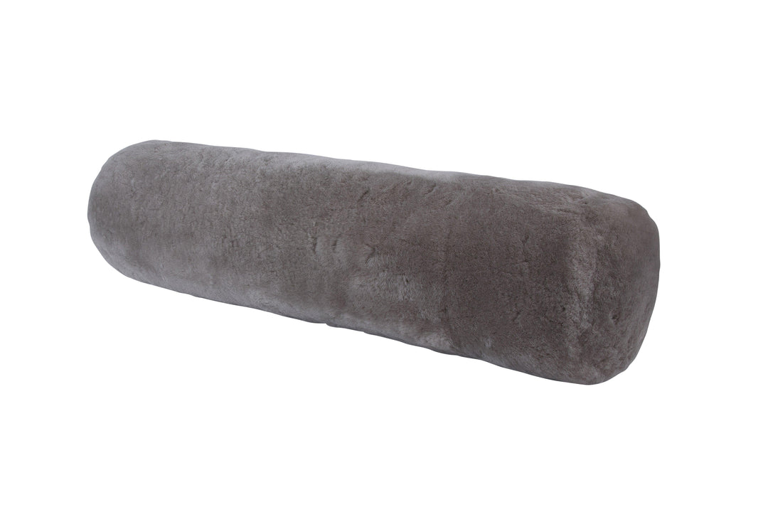 Shortwool Sheepskin Bolster Cushion - AmericanHomeFurniture