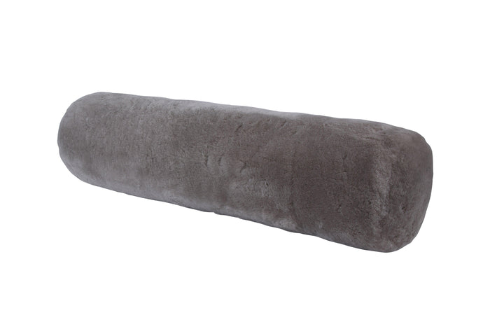 Shortwool Sheepskin Bolster Cushion - AmericanHomeFurniture