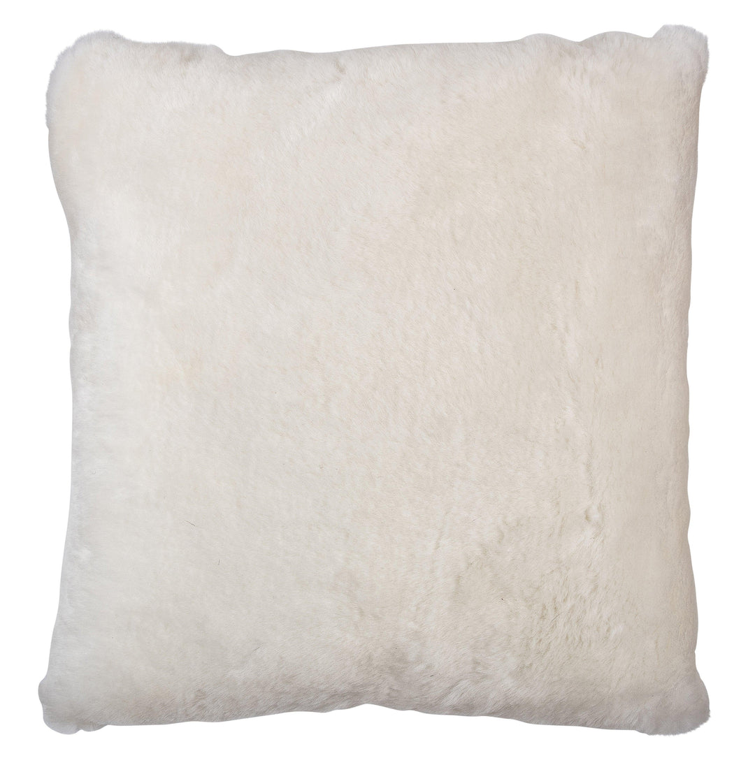 Shortwool Sheepskin Square Cushion - AmericanHomeFurniture