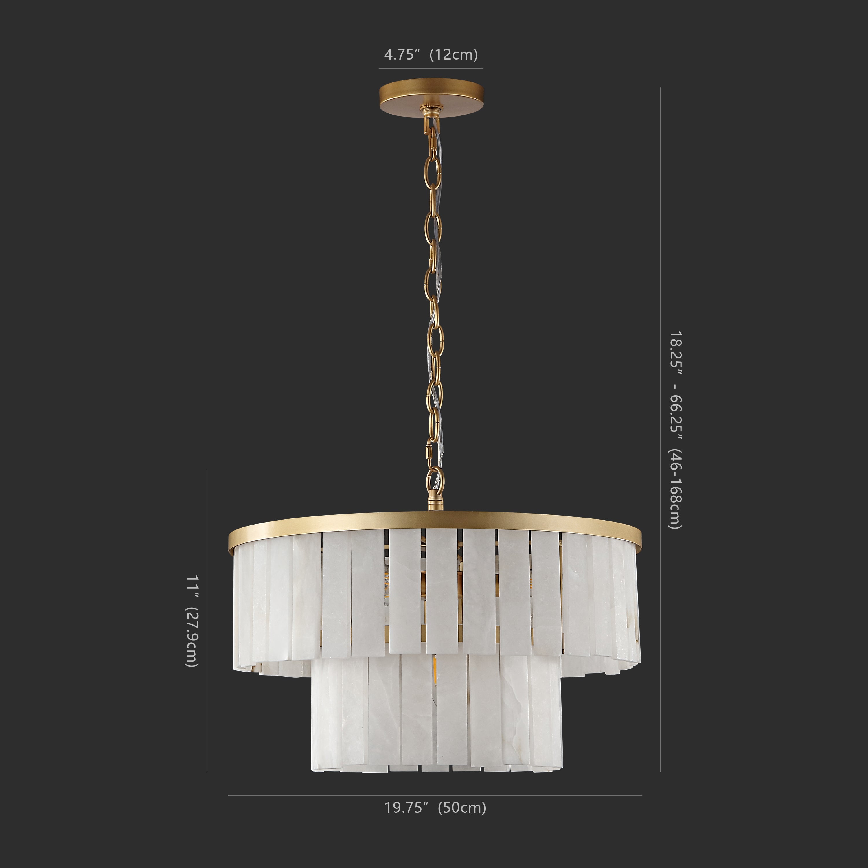 Safavieh Kiandra Chandelier - Thumbnail 5