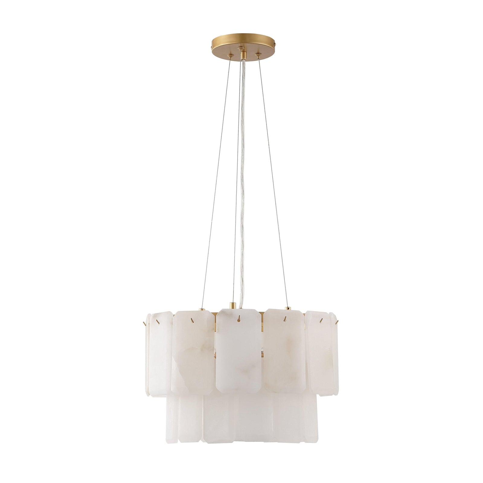 Safavieh Couture Fernandez Marble 2 Tier Chandelier PENDANT LIGHTING