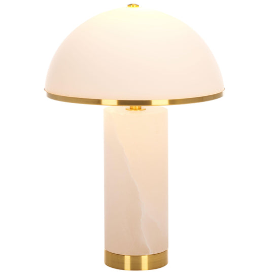 Safavieh Couture Izabel Alabaster Table Lamp TABLE LAMPS