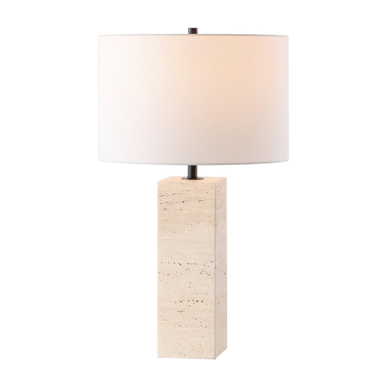 Safavieh Couture Katebryn Travertine Table Lamp TABLE LAMPS