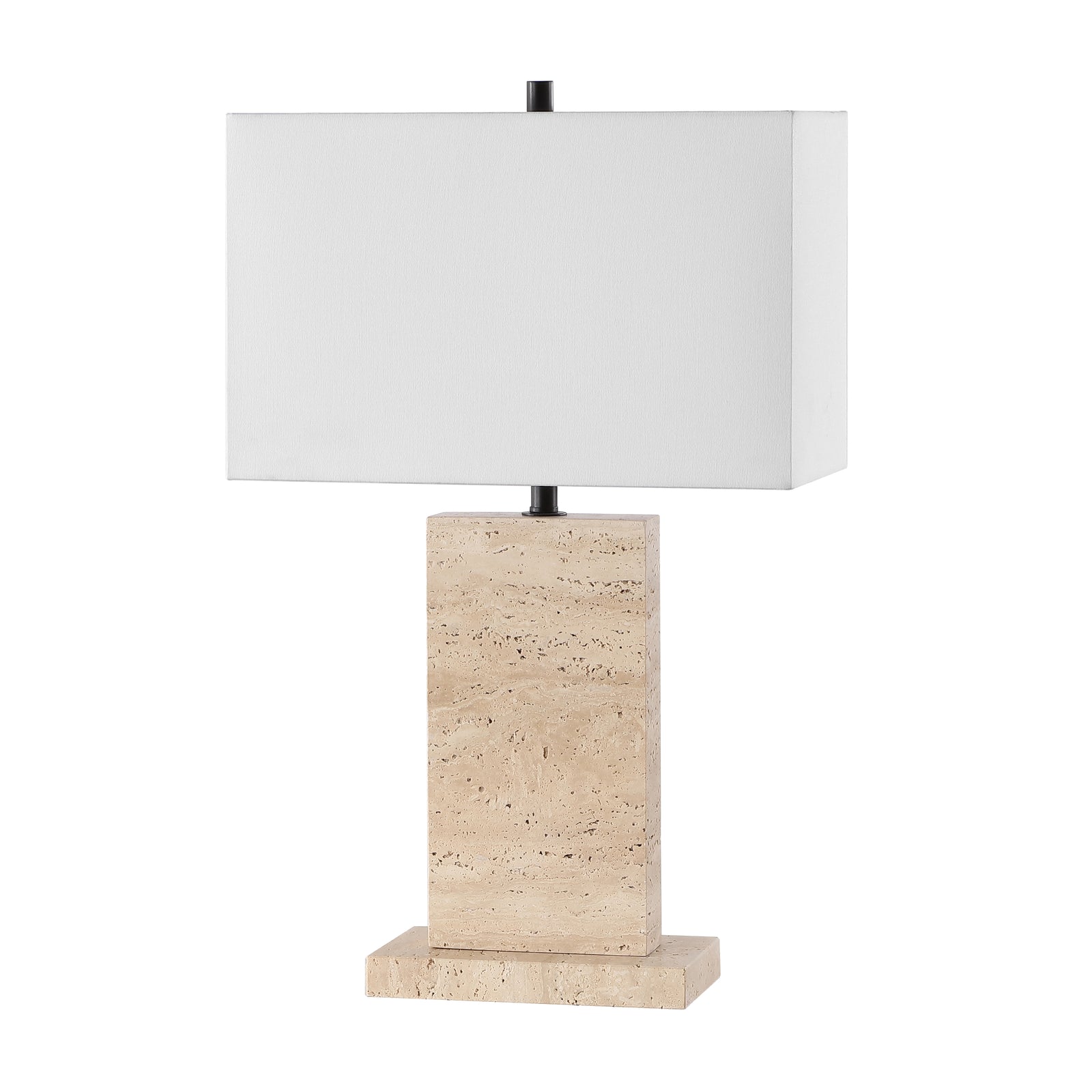 TRAVERTINE / BLACK