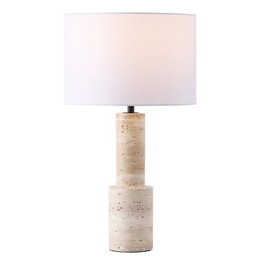 Safavieh Couture Tywin Travertine Table Lamp