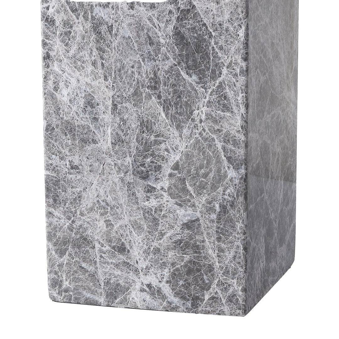 American Home Furniture Safavieh Couture Poloma Square Marble Table Lamp