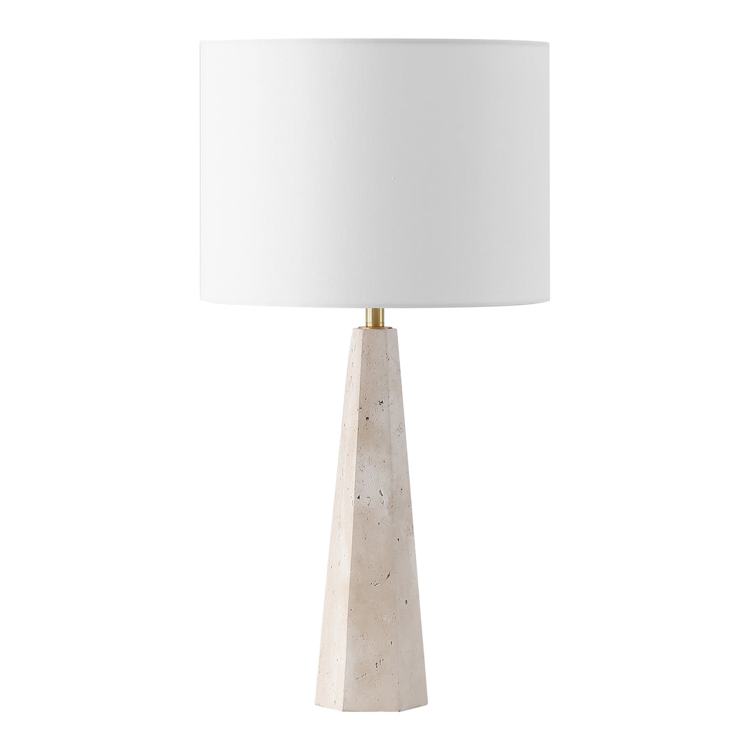American Home Furniture Safavieh Couture Gabryanna Travertine Table Lamp