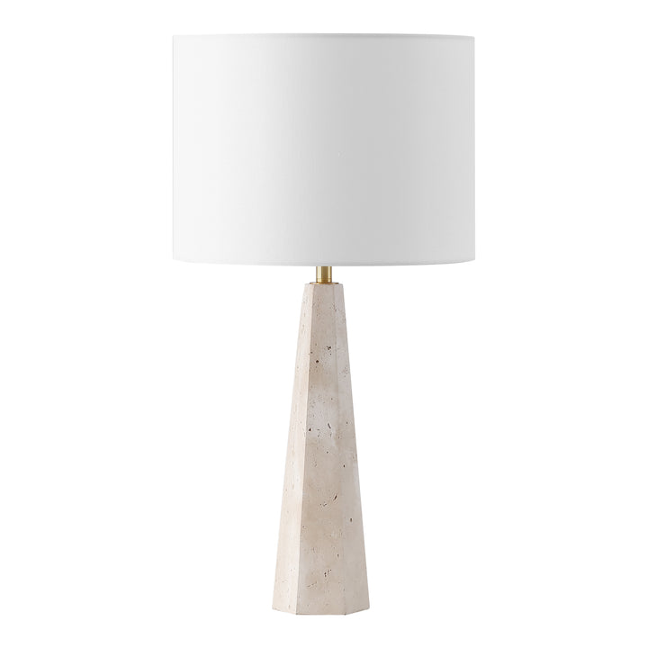 American Home Furniture Safavieh Couture Gabryanna Travertine Table Lamp