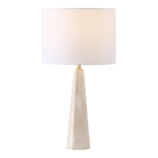 Travertine / White