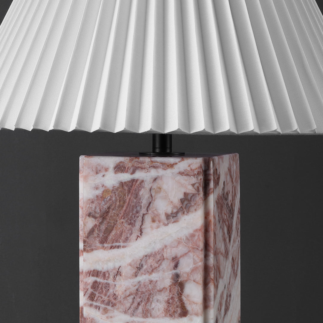 Mackenzie Square Marble Table Lamp