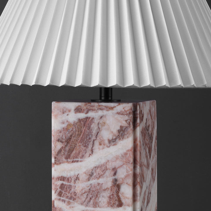 Mackenzie Square Marble Table Lamp