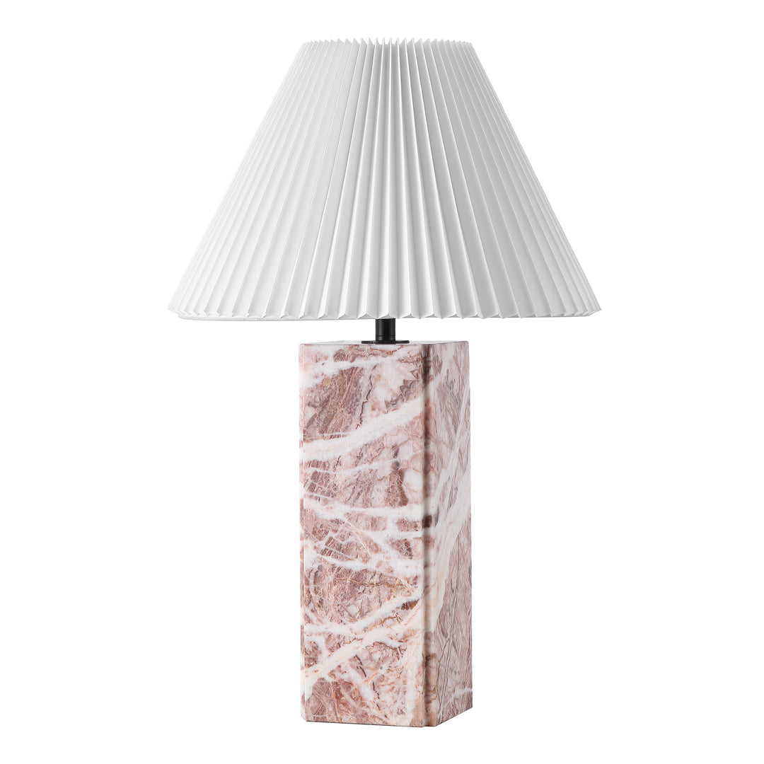 Mackenzie Square Marble Table Lamp