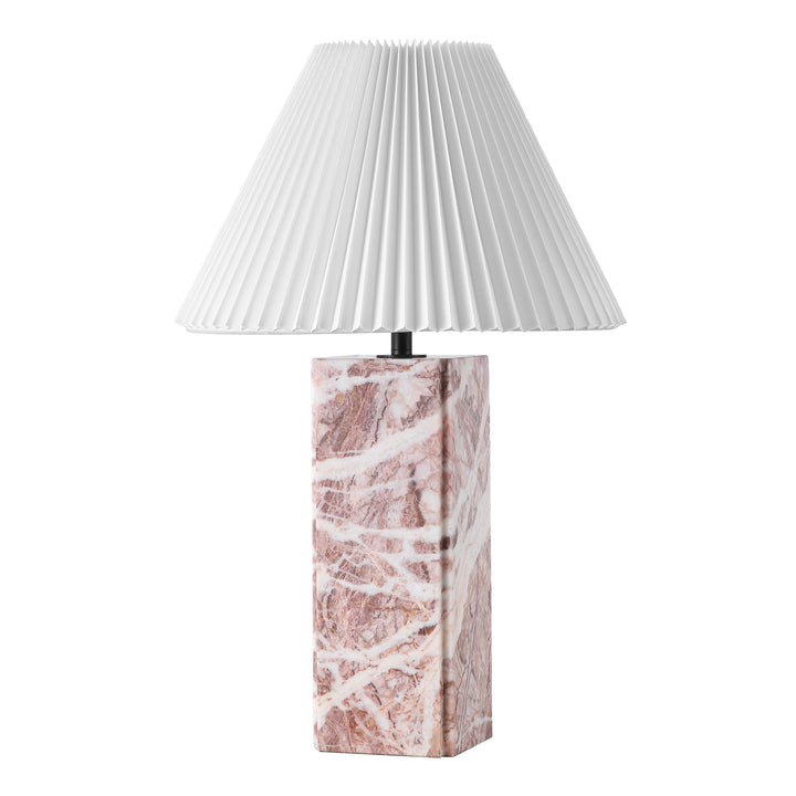 Mackenzie Square Marble Table Lamp