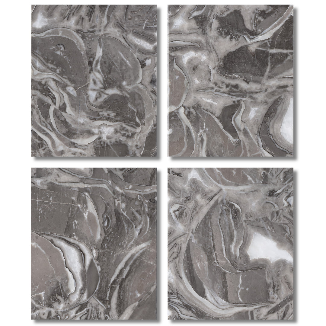 16"W x 16"D x 25"H / Light Grey/White