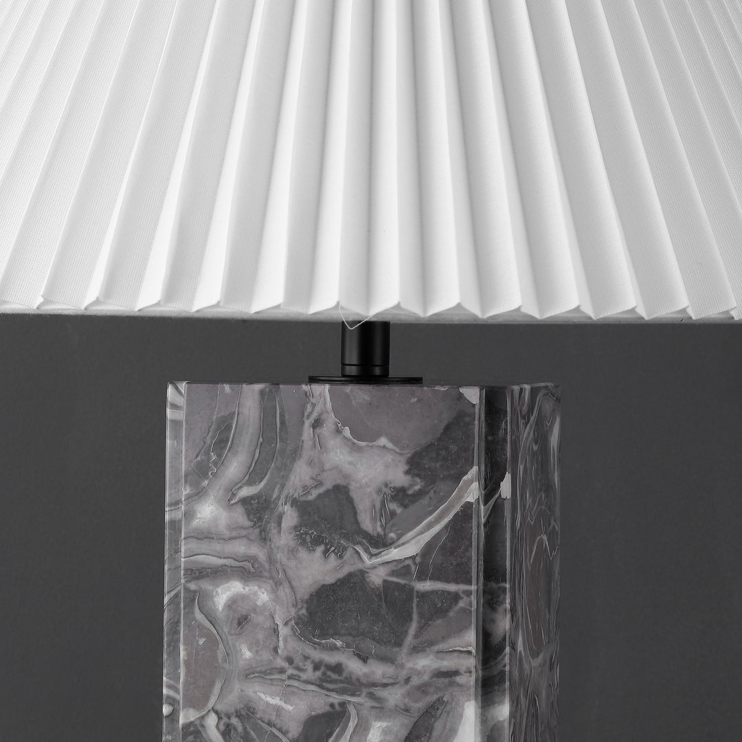 16"W x 16"D x 25"H / Light Grey/White