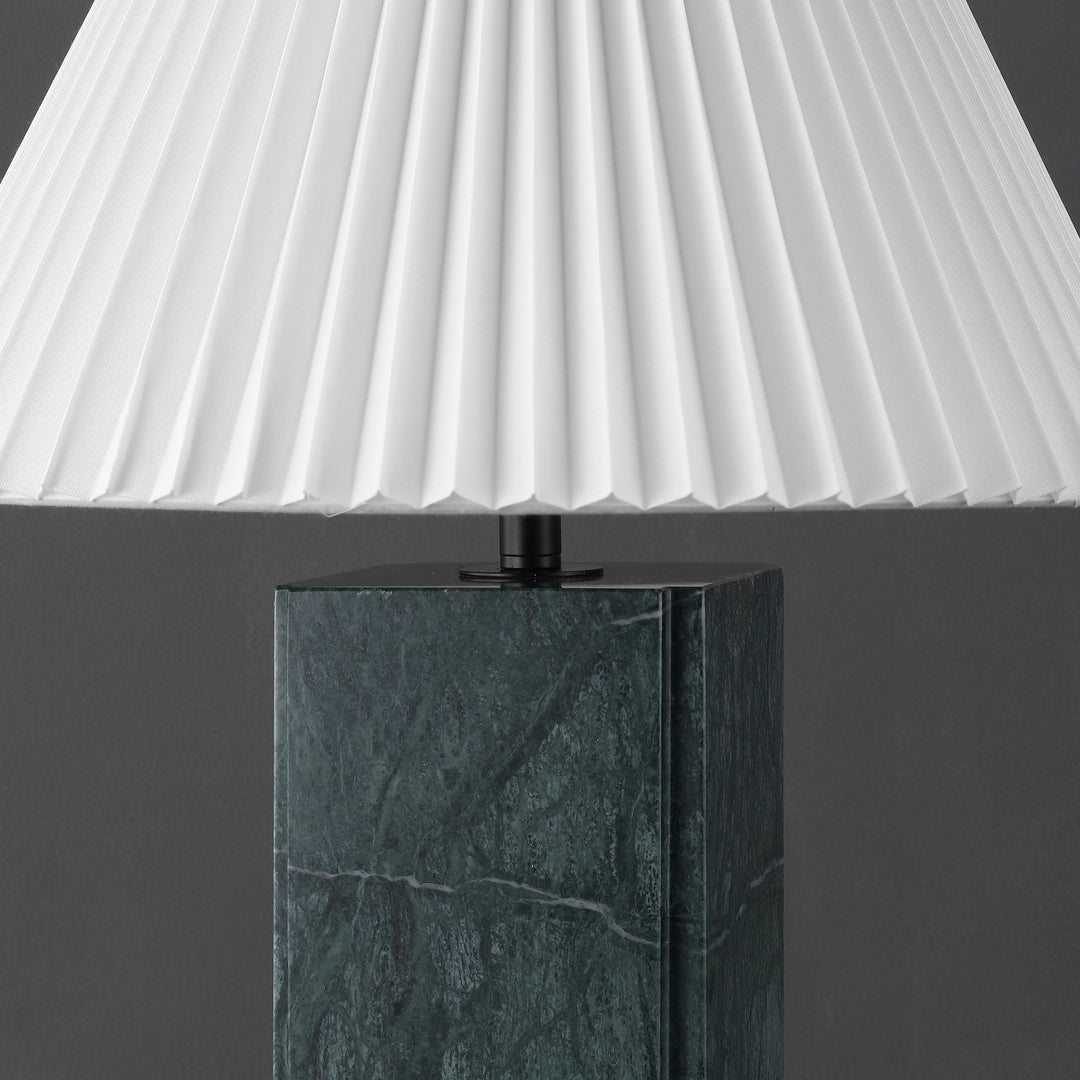 16"W x 16"D x 25"H / Dark Green/White