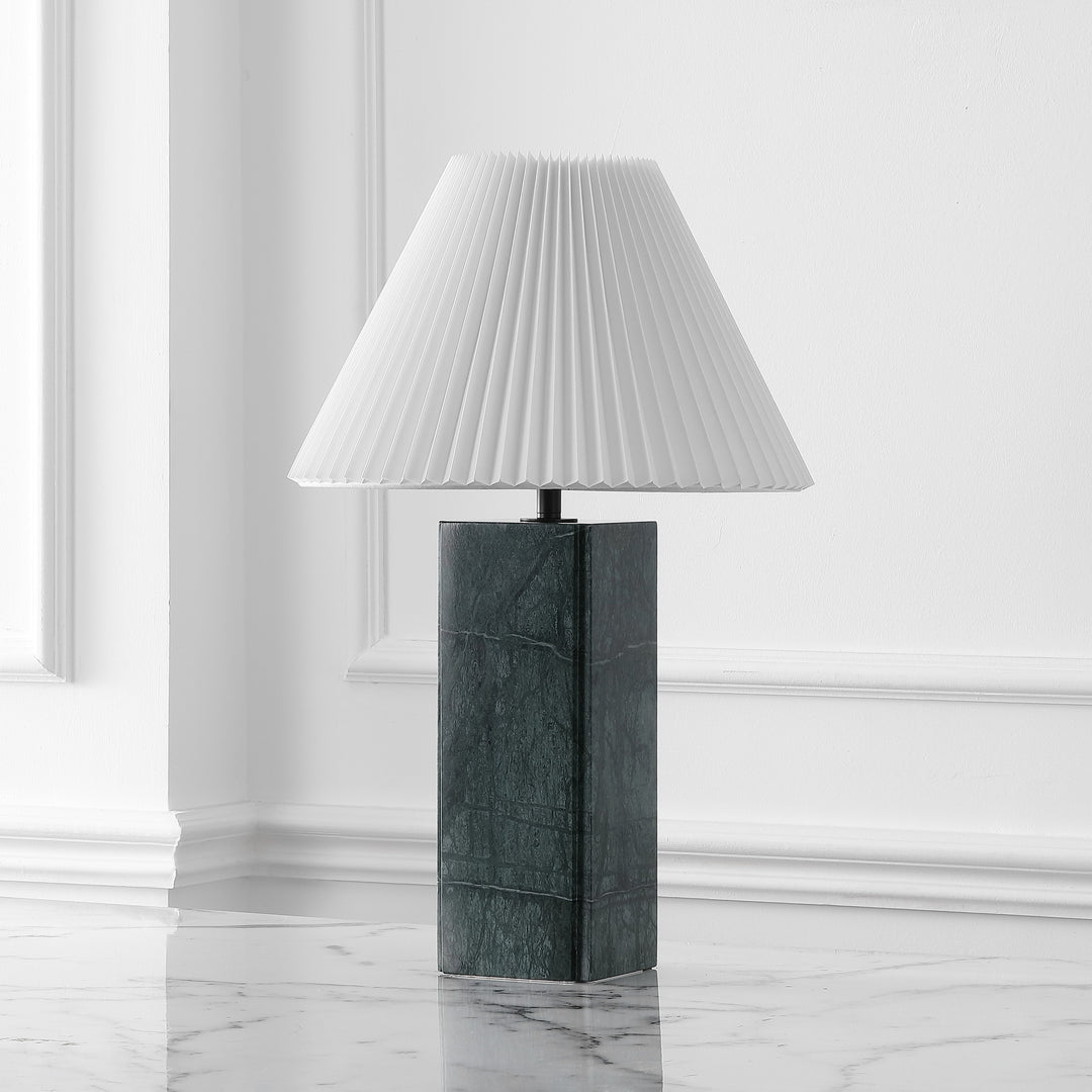 16"W x 16"D x 25"H / Dark Green/White