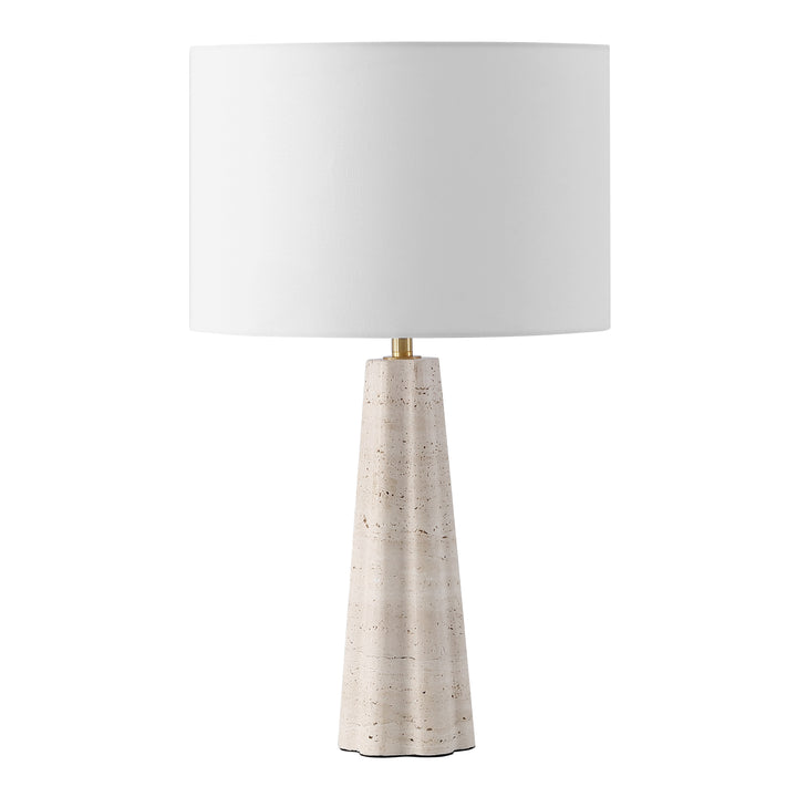 American Home Furniture Safavieh Couture Naveen Travertine Table Lamp