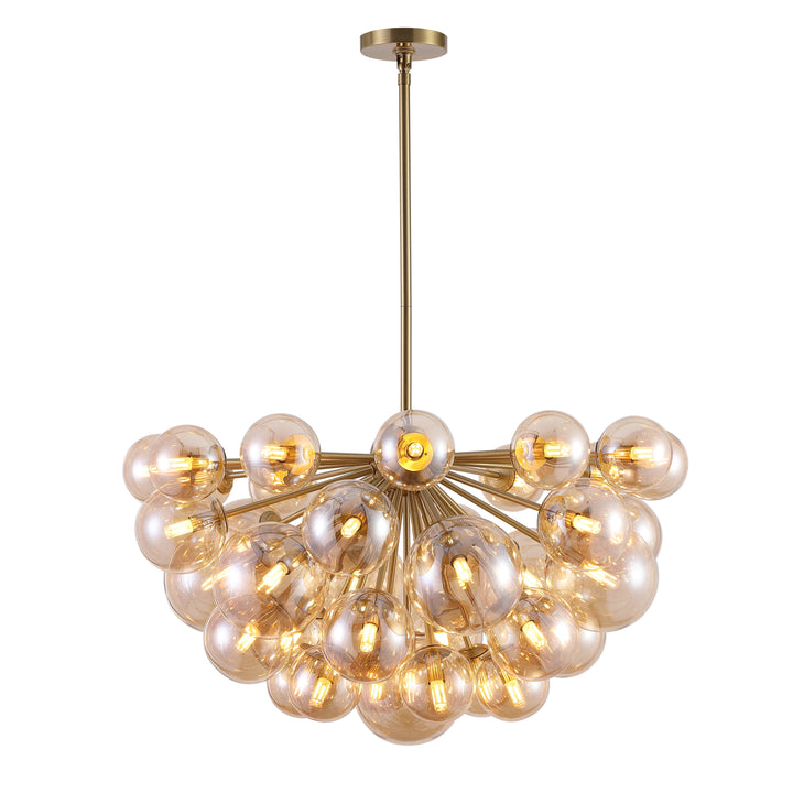 American Home Furniture Safavieh Couture Raphaela Glass Globe Chandelier