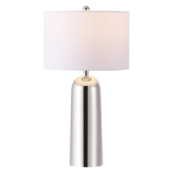 15"W x 15"D x 28.5"H / Silver/White