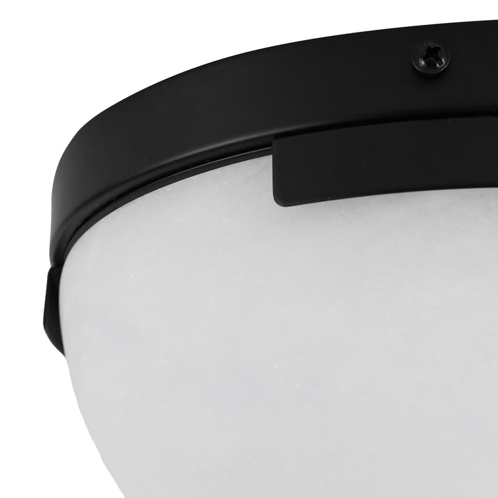 8"W x 8"D x 4.8"H / Black/Off White