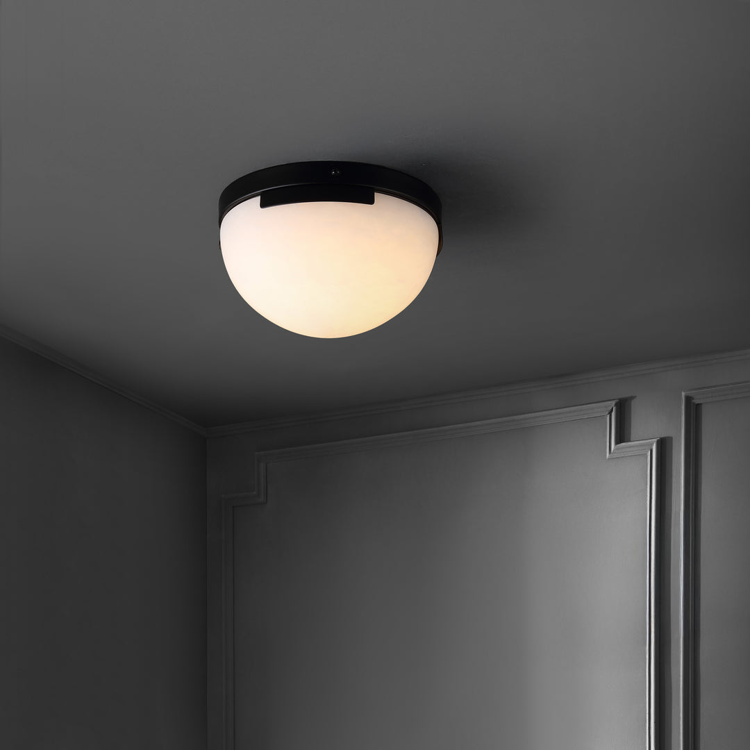 8"W x 8"D x 4.8"H / Black/Off White