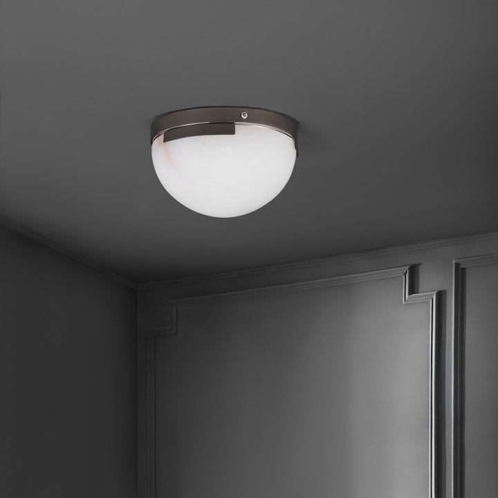 8"W x 8"D x 4.8"H / Silver/Off White