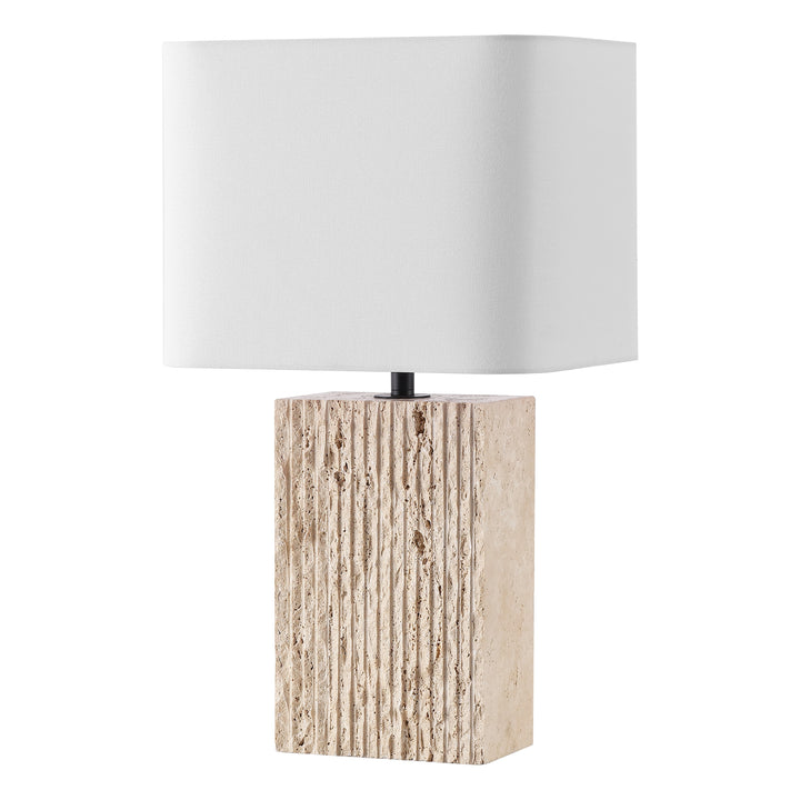 Safavieh Couture Henry Travertine Table Lamp