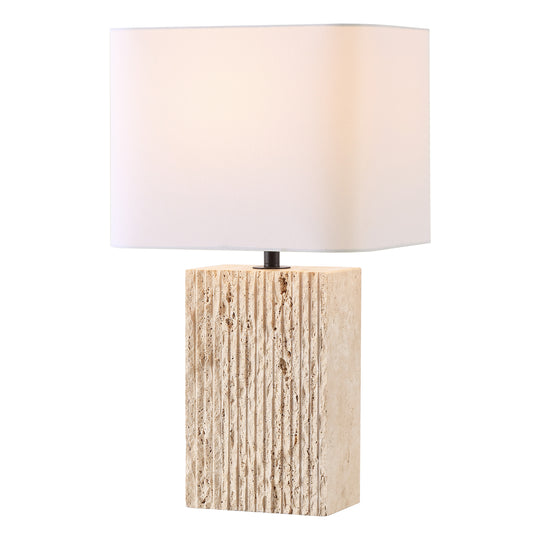 Safavieh Couture Henry Travertine Table Lamp
