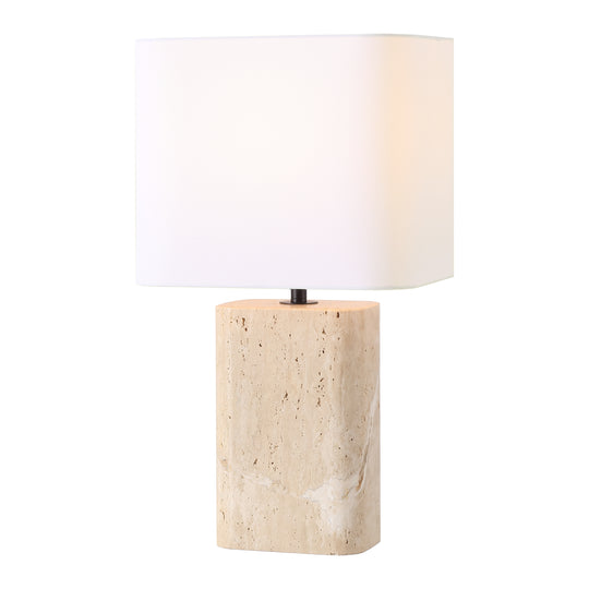 Travertine / White