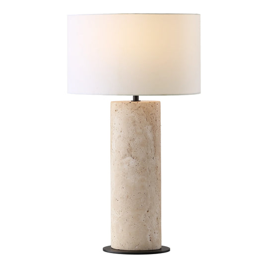 Travertine / White