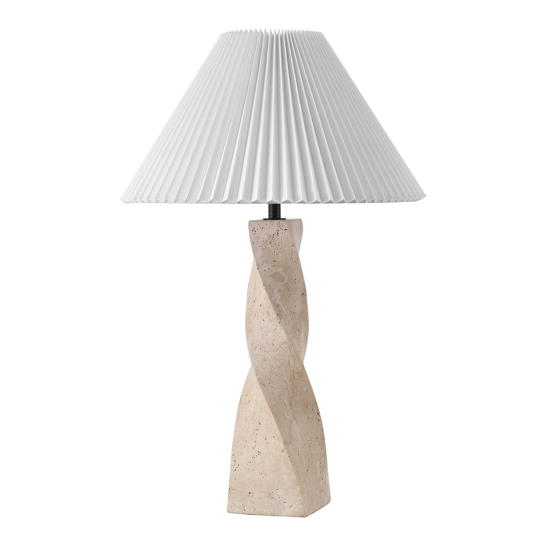 Travertine / White