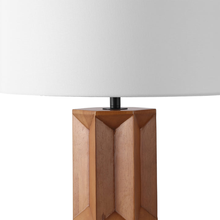 American Home Furniture Safavieh Couture Ferdinand Wood Table Lamp