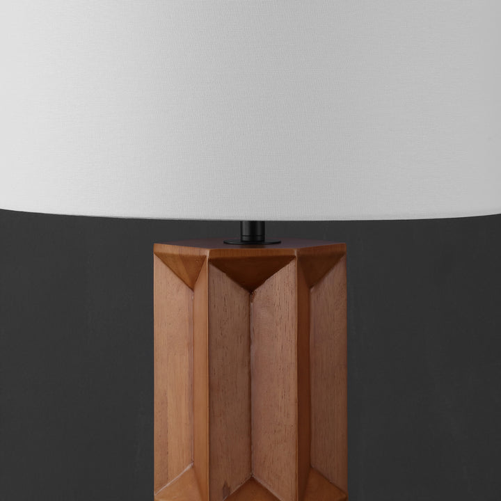 American Home Furniture Safavieh Couture Ferdinand Wood Table Lamp