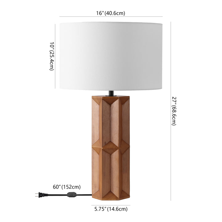 Walnut / White